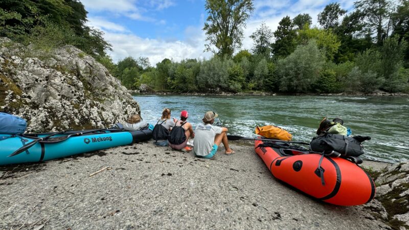 chill sur la berge