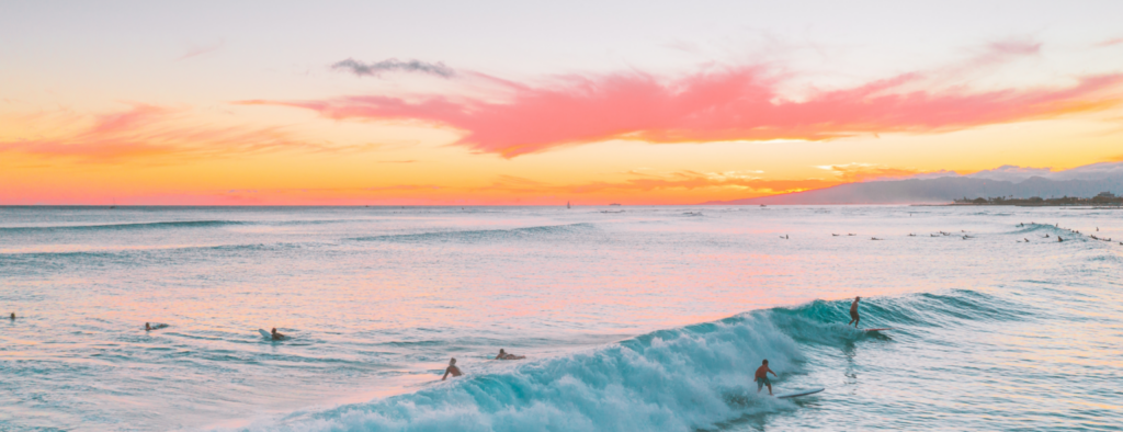 plage et vagues au pays basque
